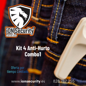 KIT ANTI-HURTO (2 PASILLOS) + 1000 ETIQUETAS + 2 desactivadores