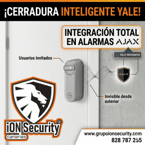 🔒 Cerradura Inteligente YALE - Integración Total con Alarmas AJAX