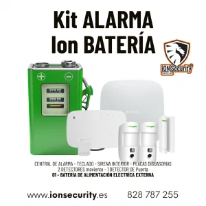 Kit ALARMA Ion BATERÍA