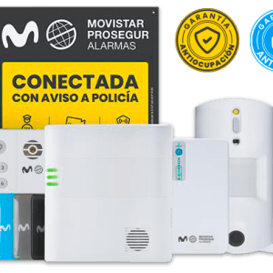 Alarma Hogar con SuperSeguridad MOVISTAR PROSEGUR