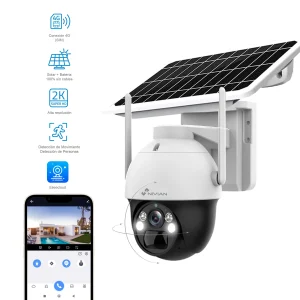 VideoCam SOLAR 360º - Wifi 4G + SIM
